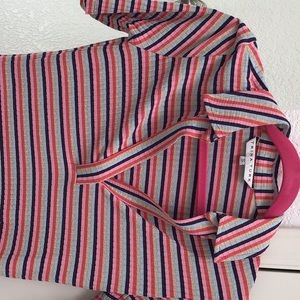 Trina Turk short sleeve v neck